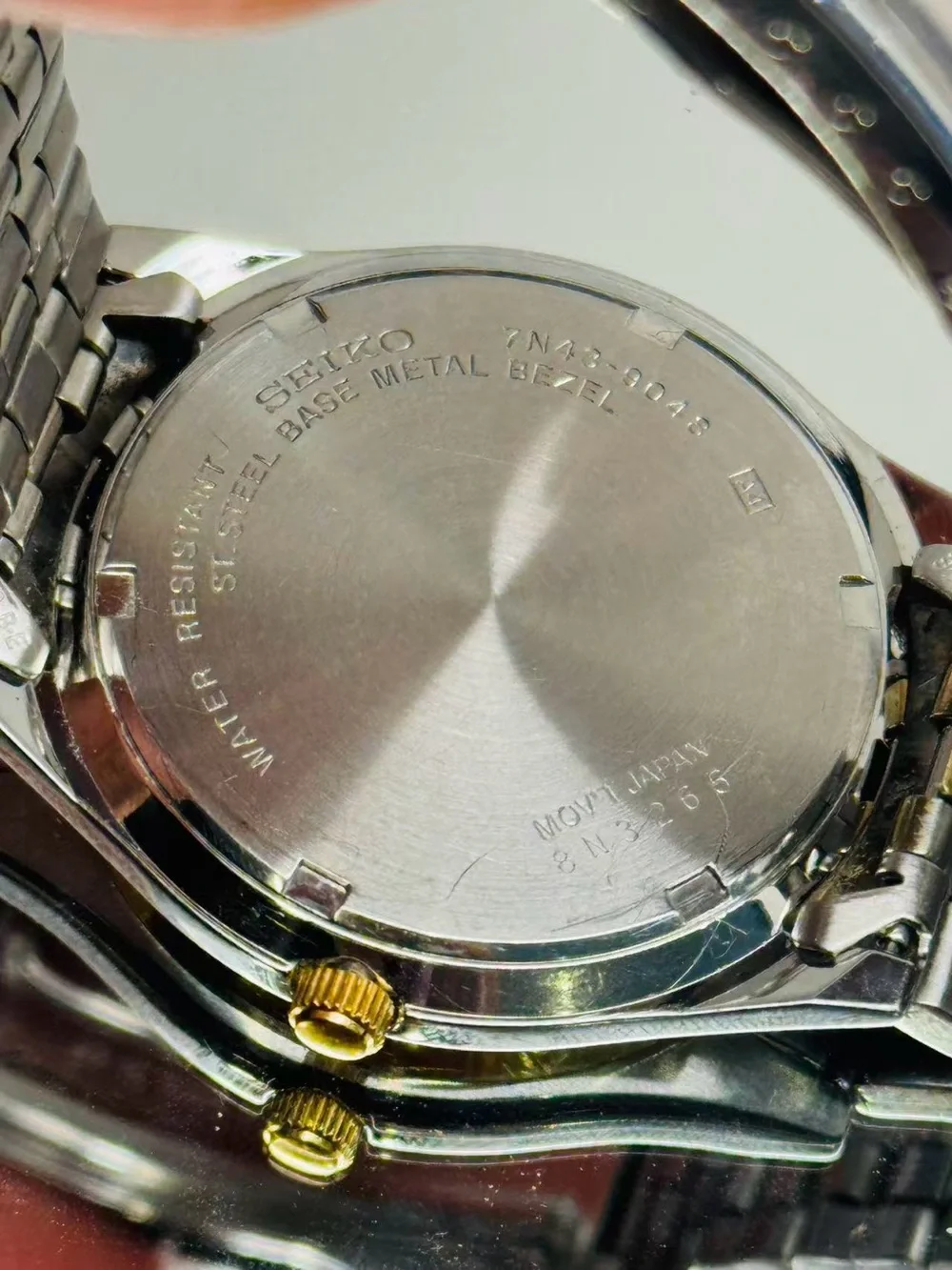 Vintage Seiko Quartz Date U.S. DOT FHWA Retirement Watch 36mm New Battery Runs